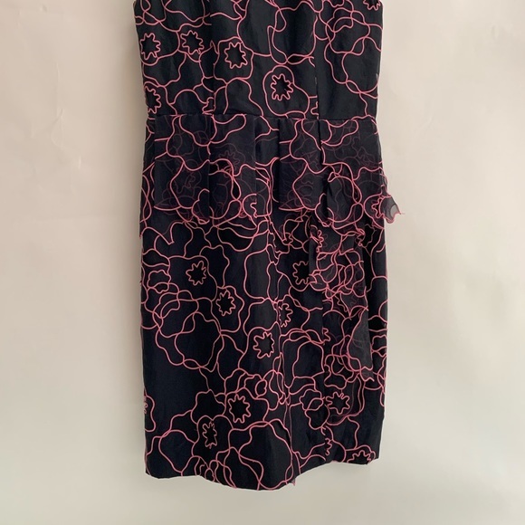 Diane Von Furstenberg Leni Dress Peplum Cocktail Dress Size 2 - Picture 7 of 9